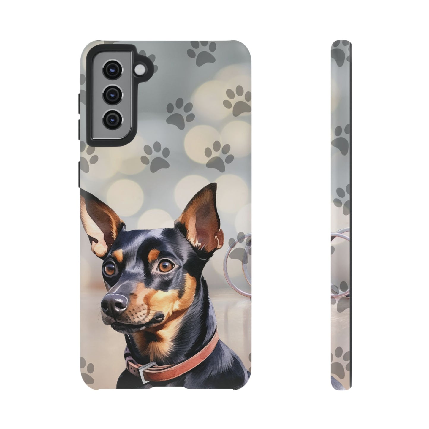Miniature Pinscher by Tough Cases (Apple iPhone, Samsung Galaxy, and Google Pixel)