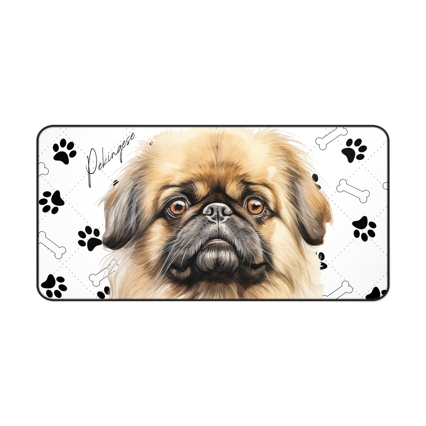 Pekingese Desk Mat