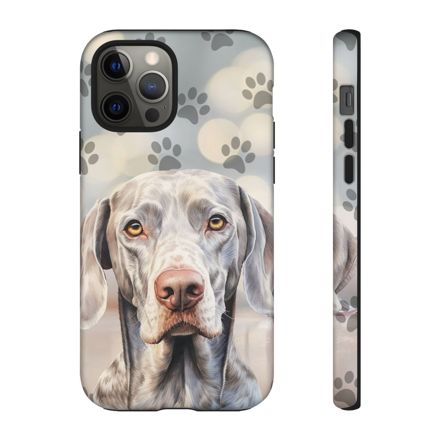 Weimaraner Phone Case by Tough Cases (Apple iPhone, Samsung Galaxy, and Google Pixel)