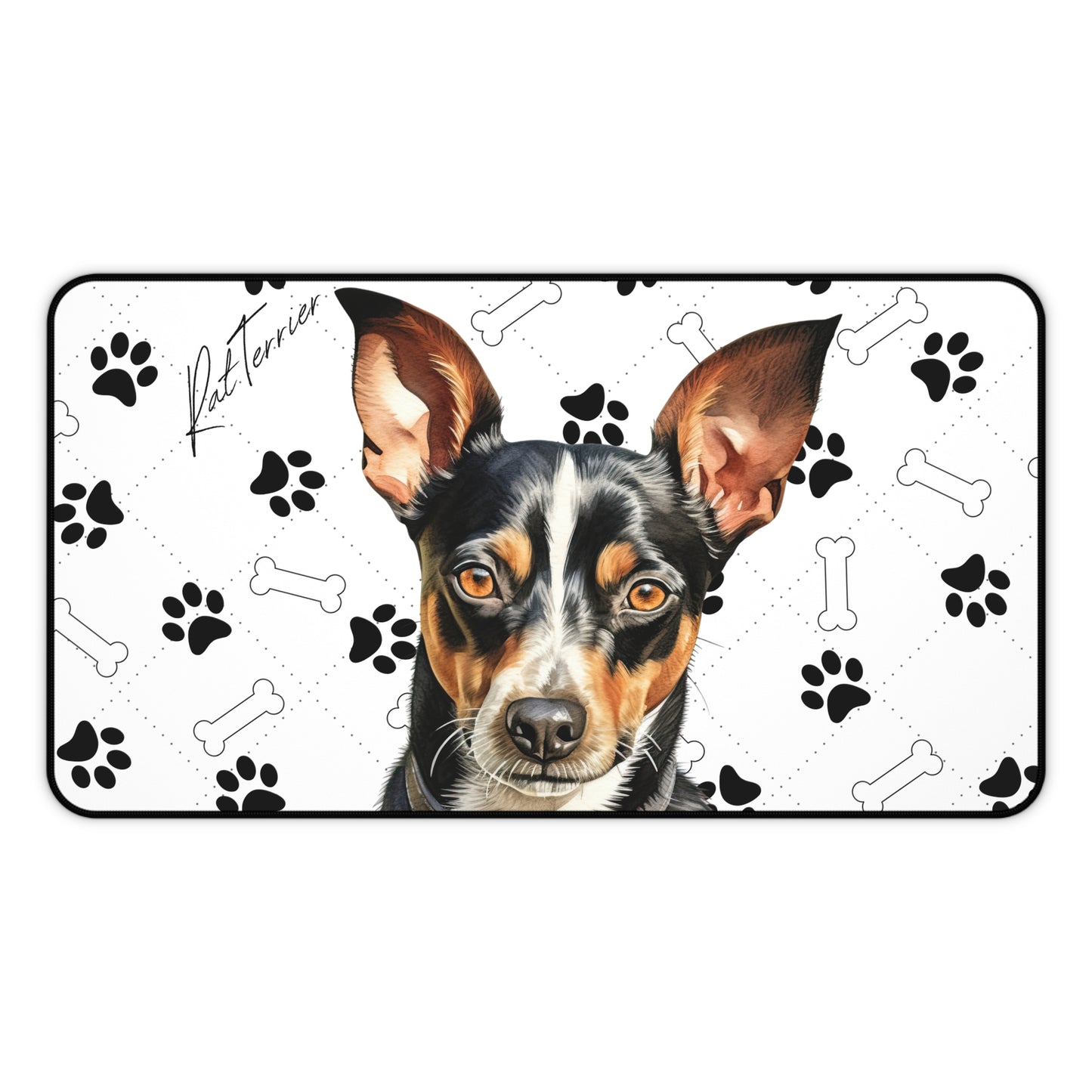 Rat Terrier Desk Mat