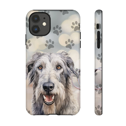 Irish Wolfhound Phone Case by Tough Cases (Apple iPhone, Samsung Galaxy, and Google Pixel)