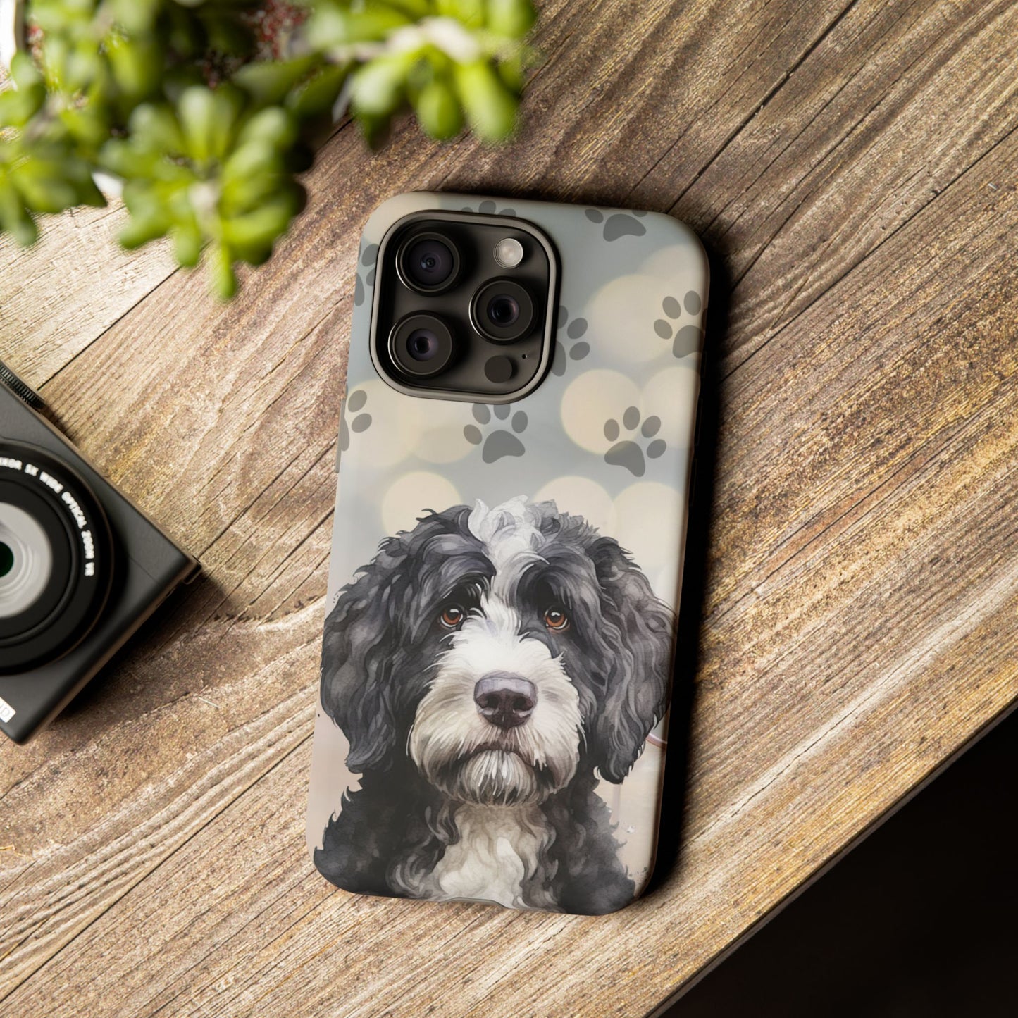 Portuguese Water Dog by Tough Cases (Apple iPhone, Samsung Galaxy, and Google Pixel)