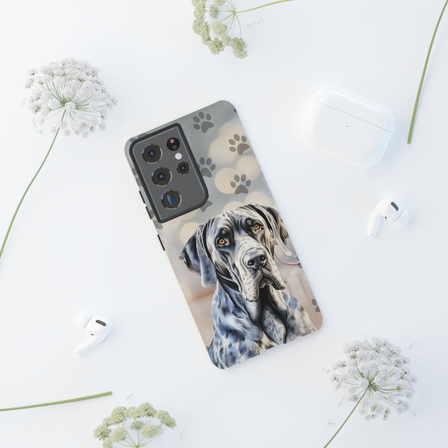 Great Dane Phone Case by Tough Cases (Apple iPhone, Samsung Galaxy, and Google Pixel)