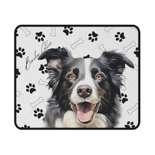 Border Collie Gaming Mouse Pad