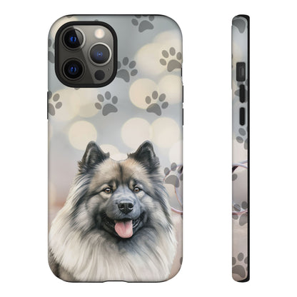 Keeshond Phone Case by Tough Cases ( Apple iPhone, Samsung Galaxy, and Google Pixel)