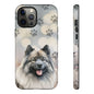 Keeshond Phone Case by Tough Cases ( Apple iPhone, Samsung Galaxy, and Google Pixel)