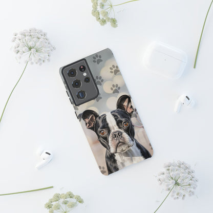 Boston Terrier Phone Case by Tough Cases (Apple iphone, Samsung galaxy, Google Pixel) Boston Terrier