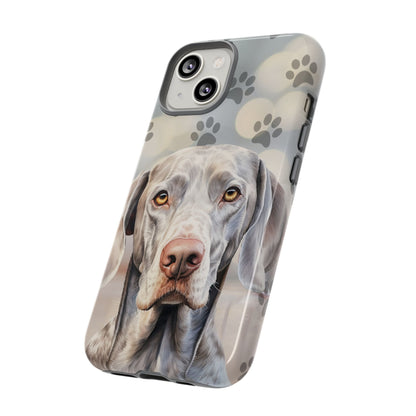 Weimaraner Phone Case by Tough Cases (Apple iPhone, Samsung Galaxy, and Google Pixel)