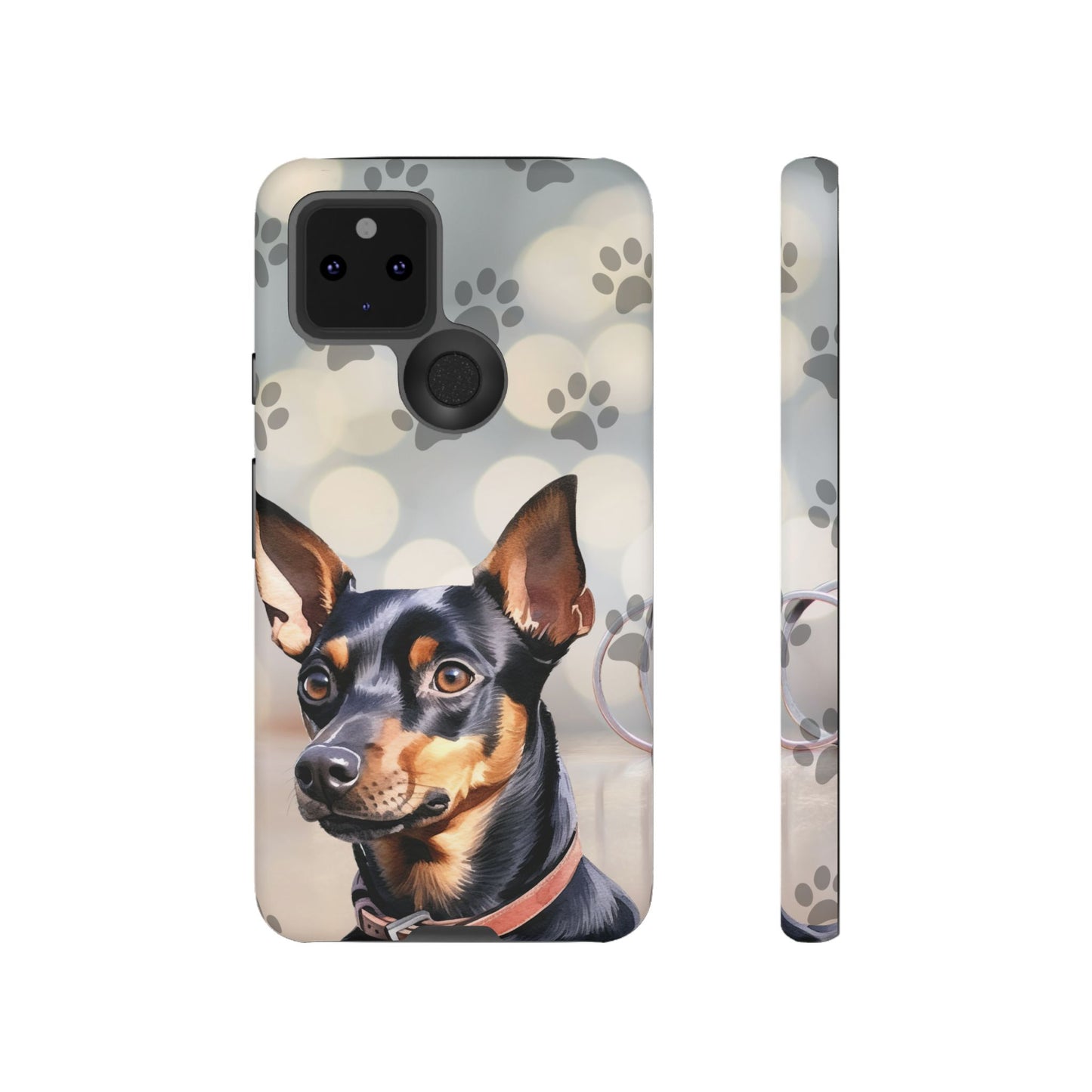 Miniature Pinscher by Tough Cases (Apple iPhone, Samsung Galaxy, and Google Pixel)