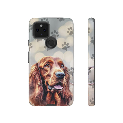 Irish Setter Phone Case by Tough Cases (Apple iPhone, Samsung Galaxy, and Google Pixel)