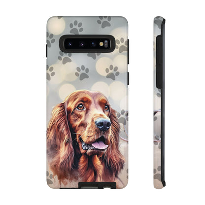 Irish Setter Phone Case by Tough Cases (Apple iPhone, Samsung Galaxy, and Google Pixel)