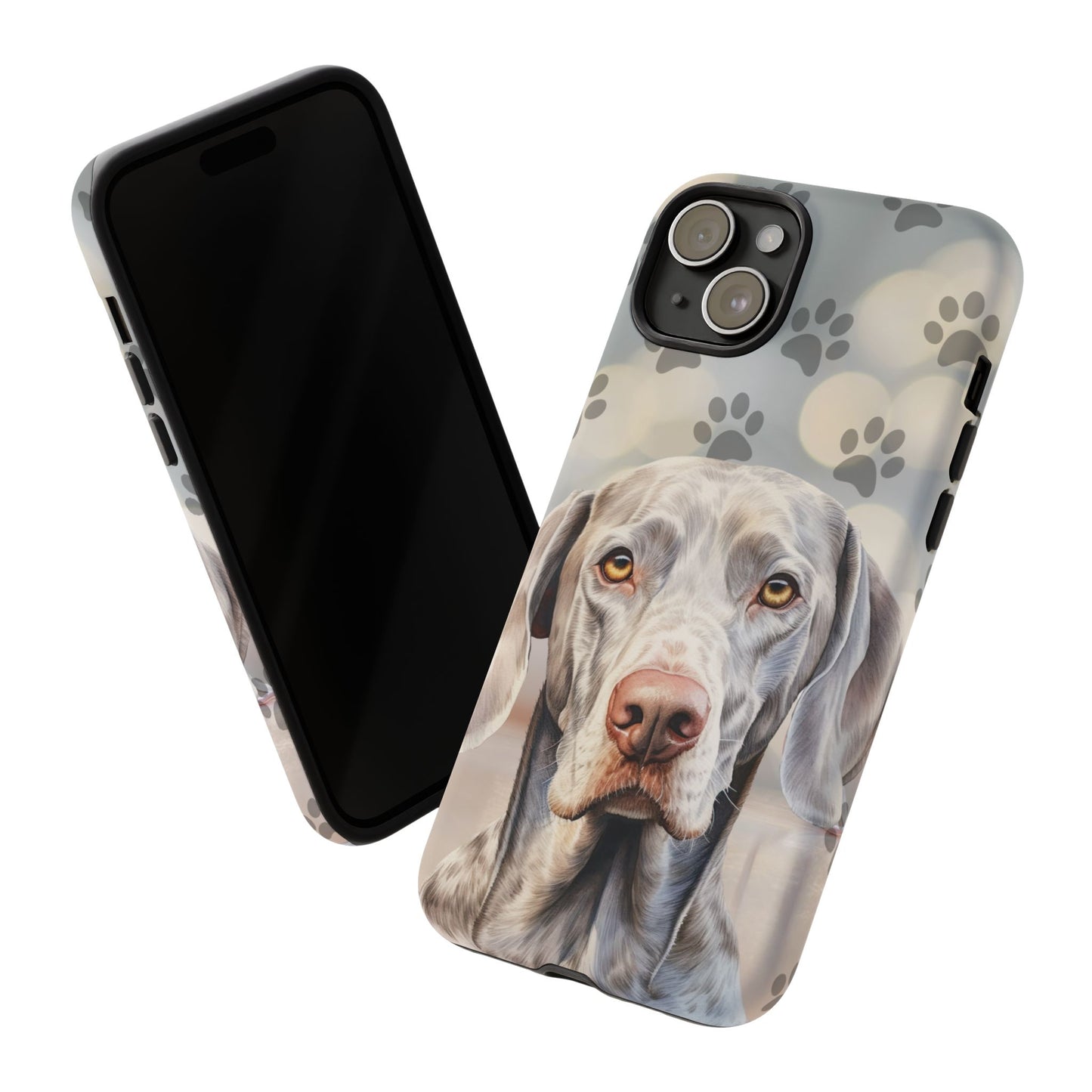Weimaraner Phone Case by Tough Cases (Apple iPhone, Samsung Galaxy, and Google Pixel)