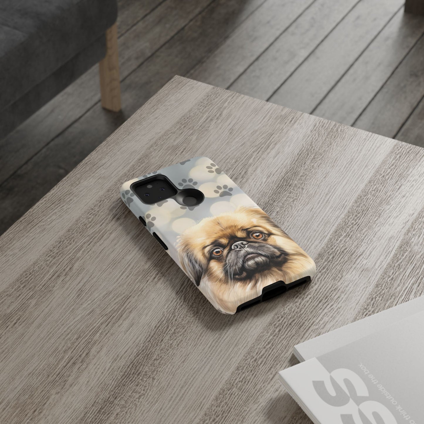 Pekingese by Tough Cases (Apple iPhone, Samsung Galaxy, and Google Pixel devices)