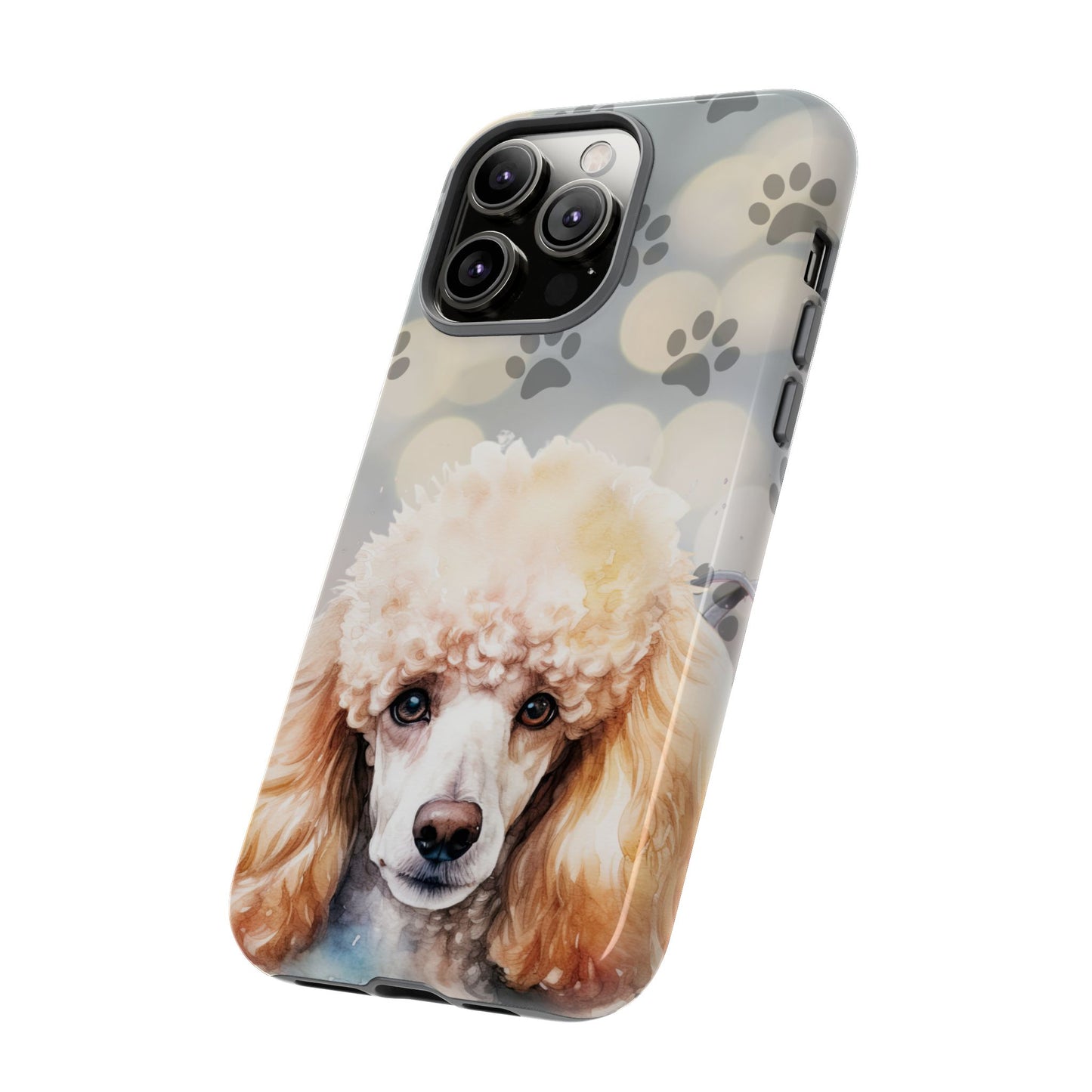 Poodle Phone Case by Tough Cases (Apple iPhone, Samsung Galaxy, and Google Pixel )