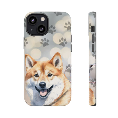 Shiba Inu Phone Case by Tough Cases (Apple iPhone, Samsung Galaxy, and Google Pixel)