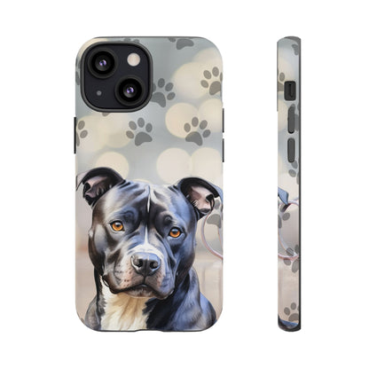 Staffordshire Bull Terrier by Tough Cases (Apple iPhone, Samsung Galaxy, and Google Pixel)