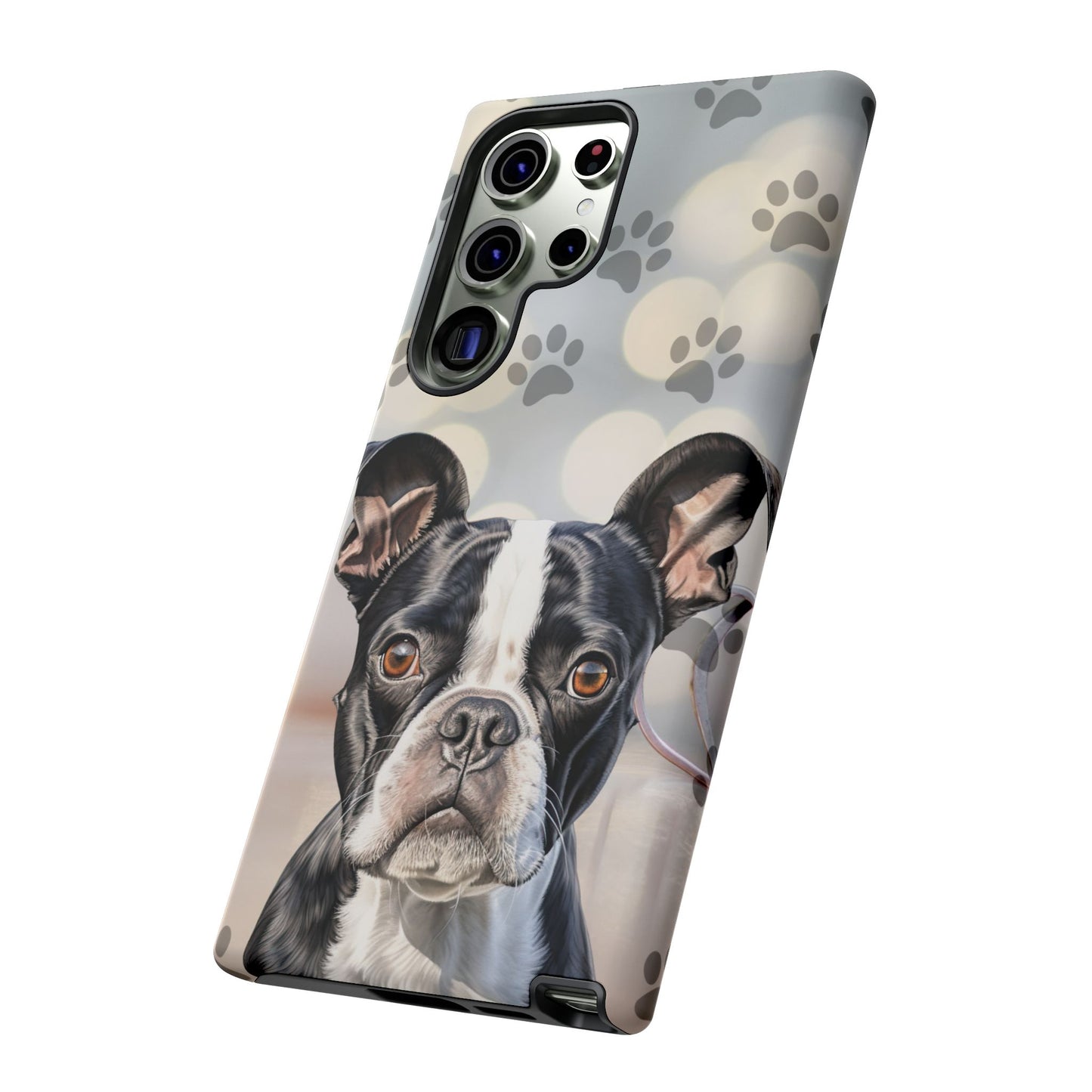 Boston Terrier Phone Case by Tough Cases (Apple iphone, Samsung galaxy, Google Pixel) Boston Terrier