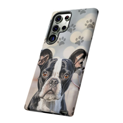Boston Terrier Phone Case by Tough Cases (Apple iphone, Samsung galaxy, Google Pixel) Boston Terrier