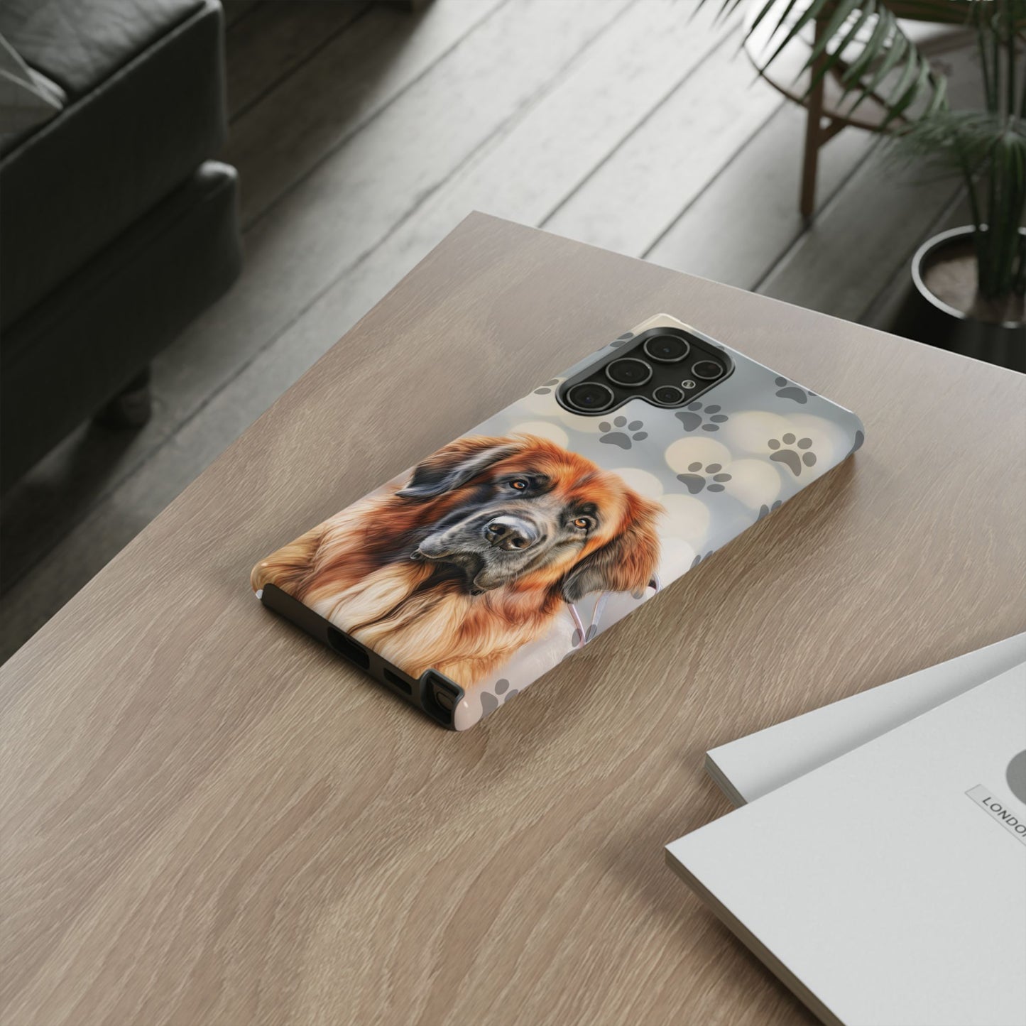 Leonberger Phone Case by Tough Cases (Apple iPhone, Samsung Galaxy, and Google Pixel)