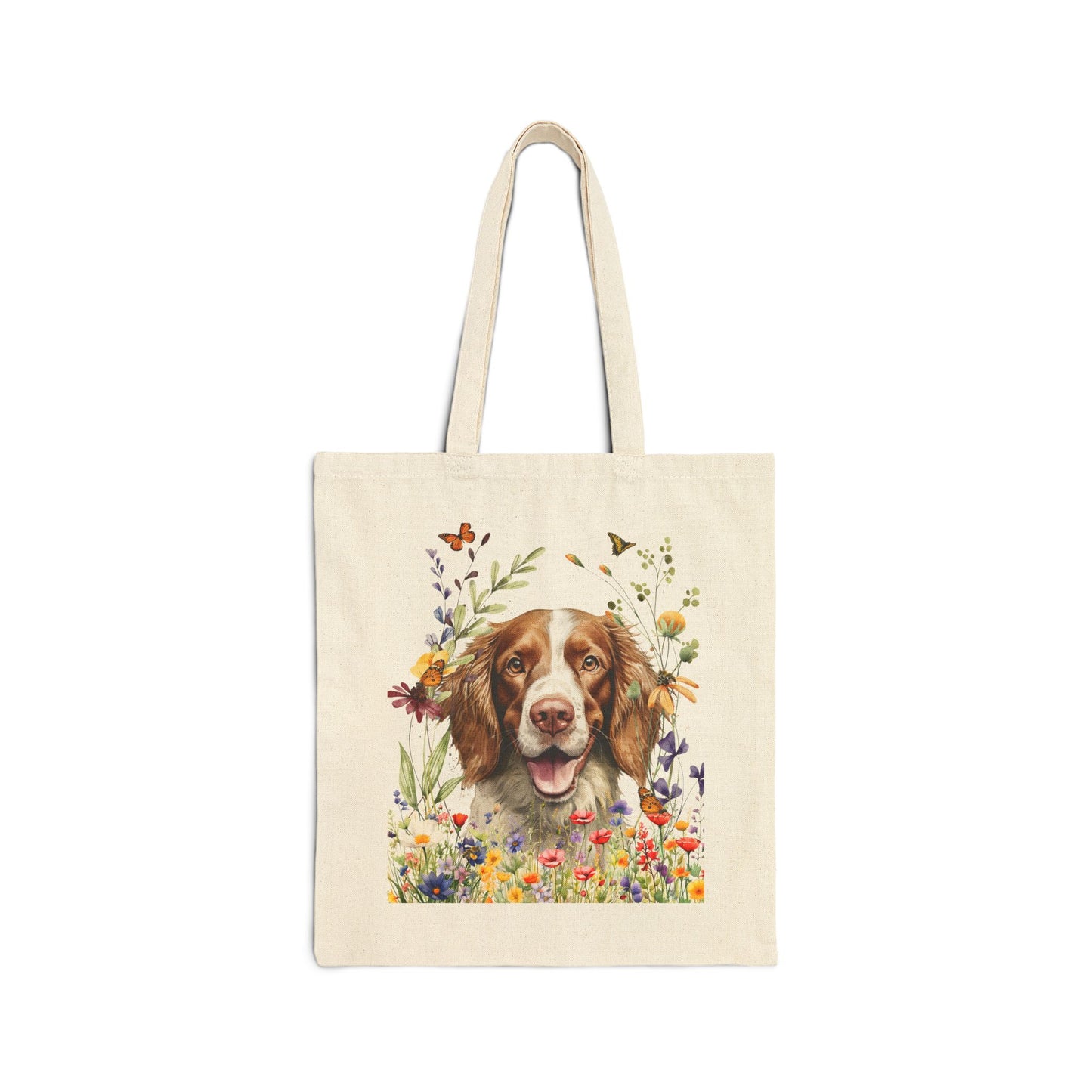 Welsh Springer Spaniel Canvas Tote