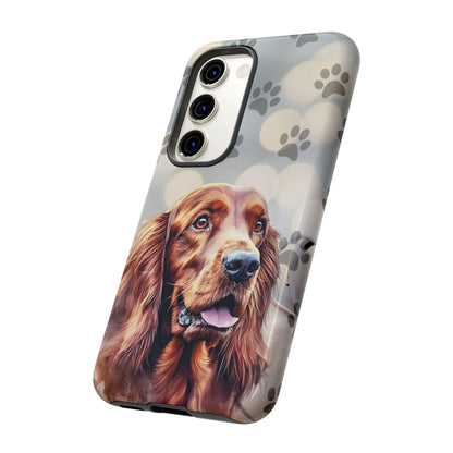 Irish Setter Phone Case by Tough Cases (Apple iPhone, Samsung Galaxy, and Google Pixel)
