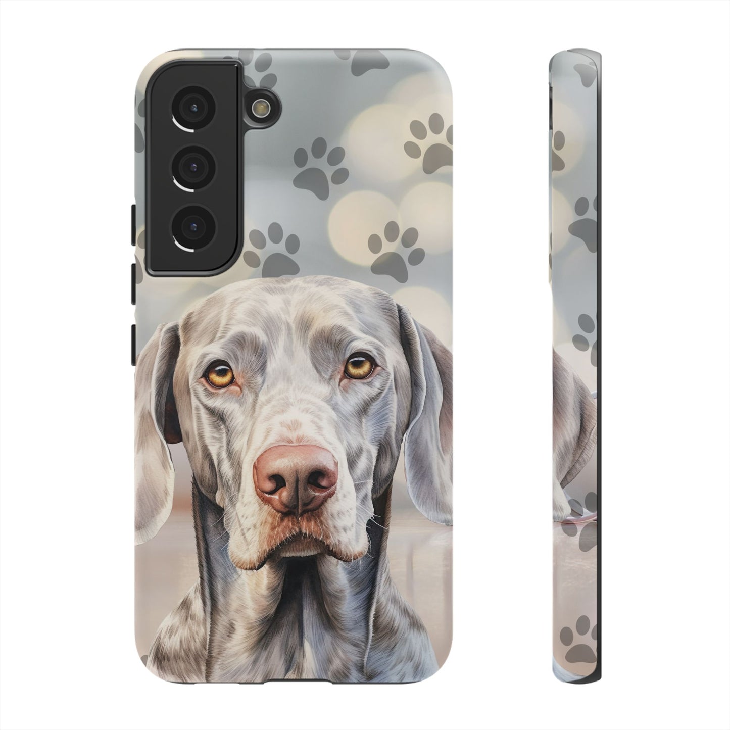 Weimaraner Phone Case by Tough Cases (Apple iPhone, Samsung Galaxy, and Google Pixel)
