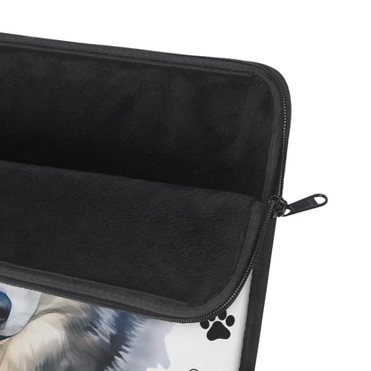 Siberian Husky Laptop Sleeve