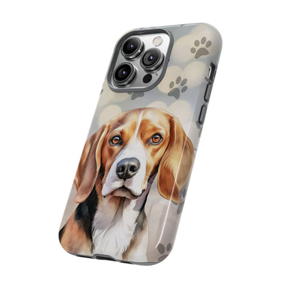 Beagle Phone Case by Tough Cases (Apple iPhone, Samsung Galaxy, and Google Pixel) Beagle