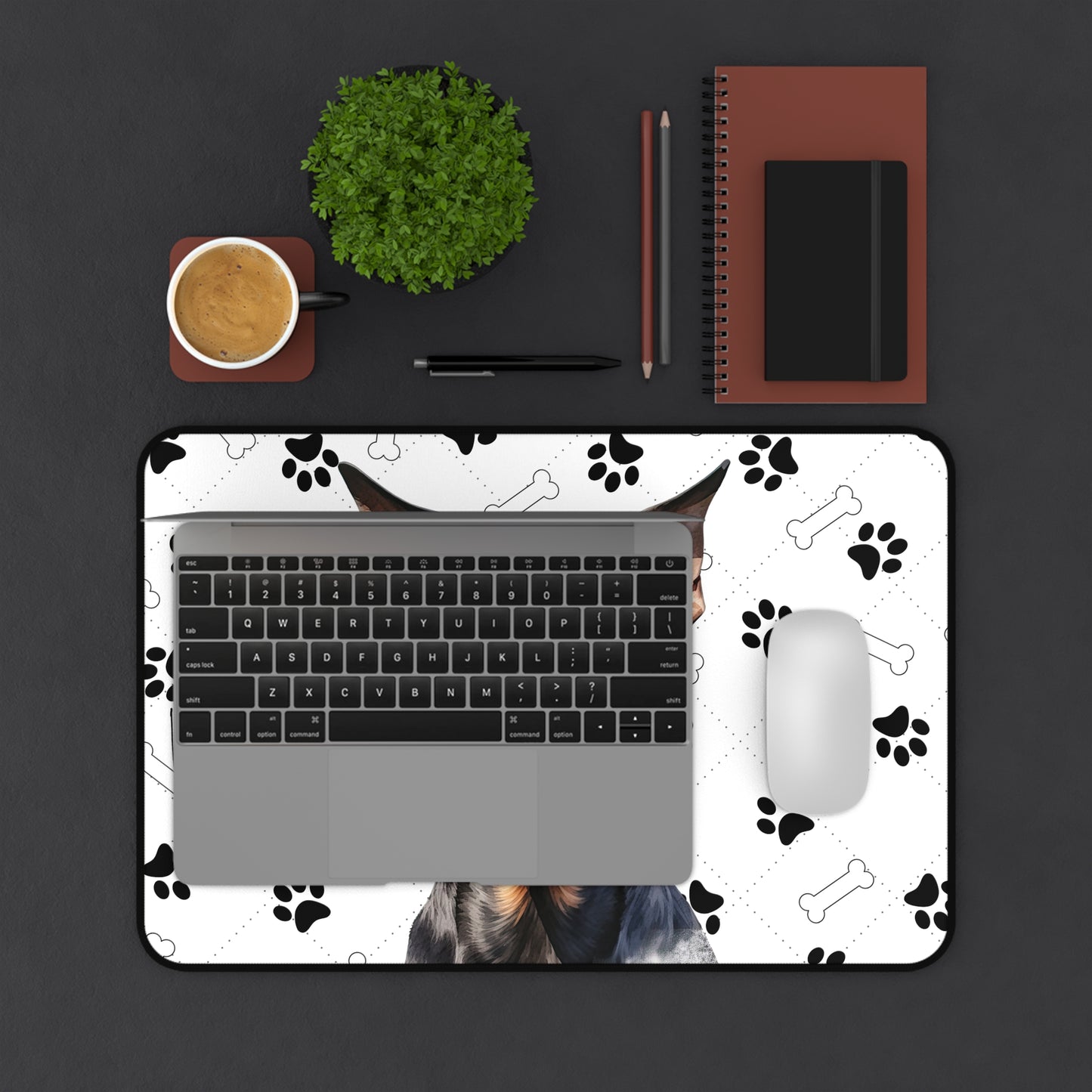 Doberman Pinscher Desk Mat