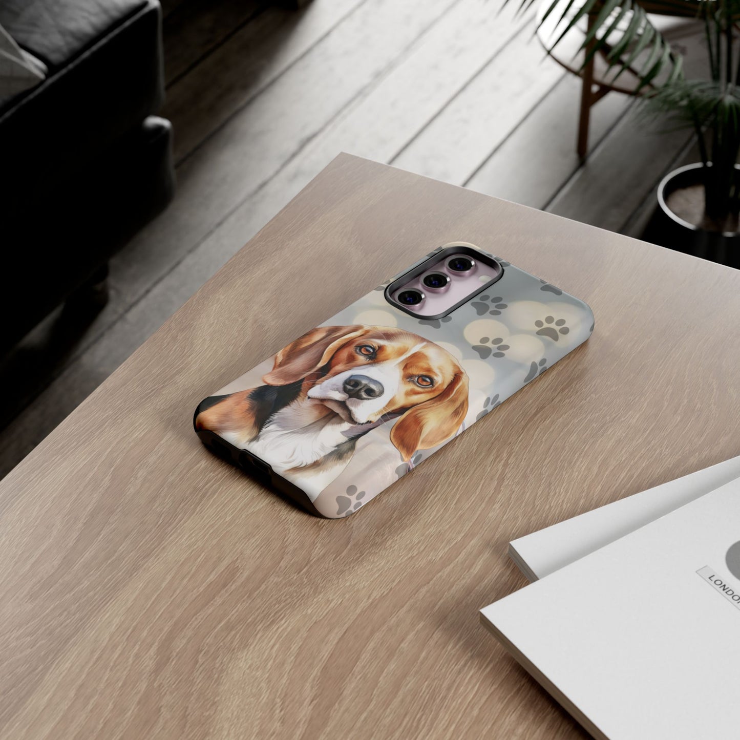 Beagle Phone Case by Tough Cases (Apple iPhone, Samsung Galaxy, and Google Pixel) Beagle