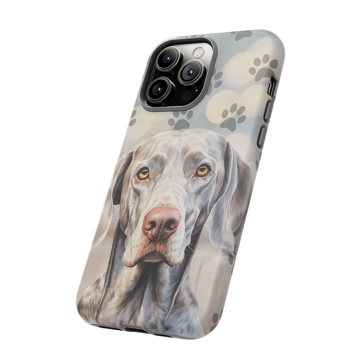 Weimaraner Phone Case by Tough Cases (Apple iPhone, Samsung Galaxy, and Google Pixel)