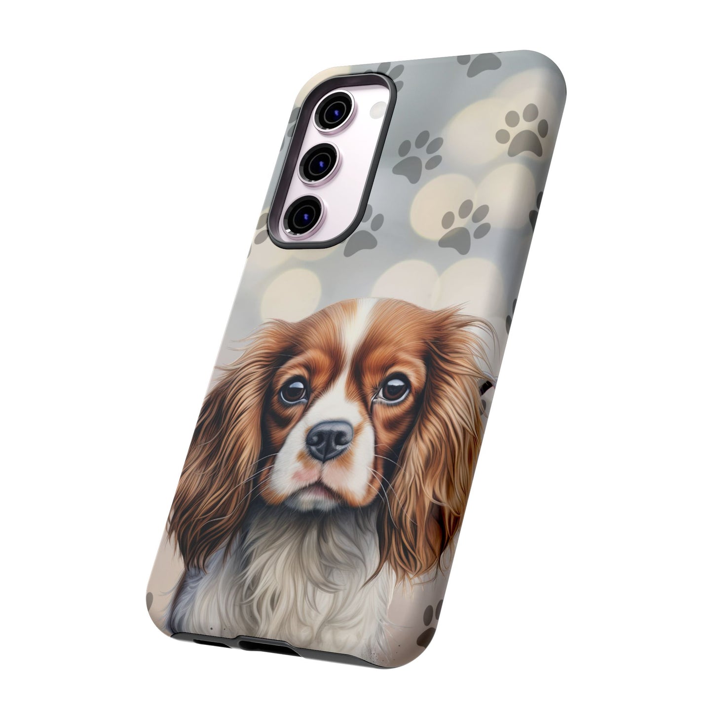 Cavalier King Charles Spaniel phone case by Tough Cases (Apple iPhone, Samsung Galaxy, and Google Pixel)
