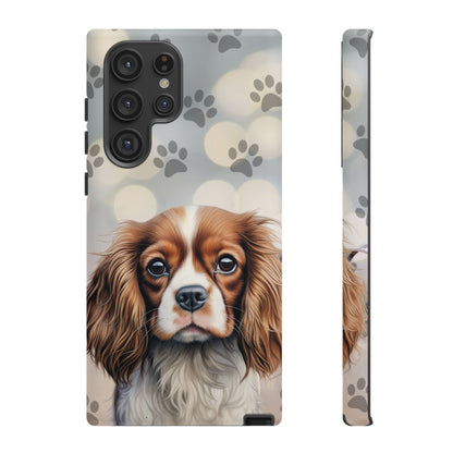 Cavalier King Charles Spaniel phone case by Tough Cases (Apple iPhone, Samsung Galaxy, and Google Pixel)