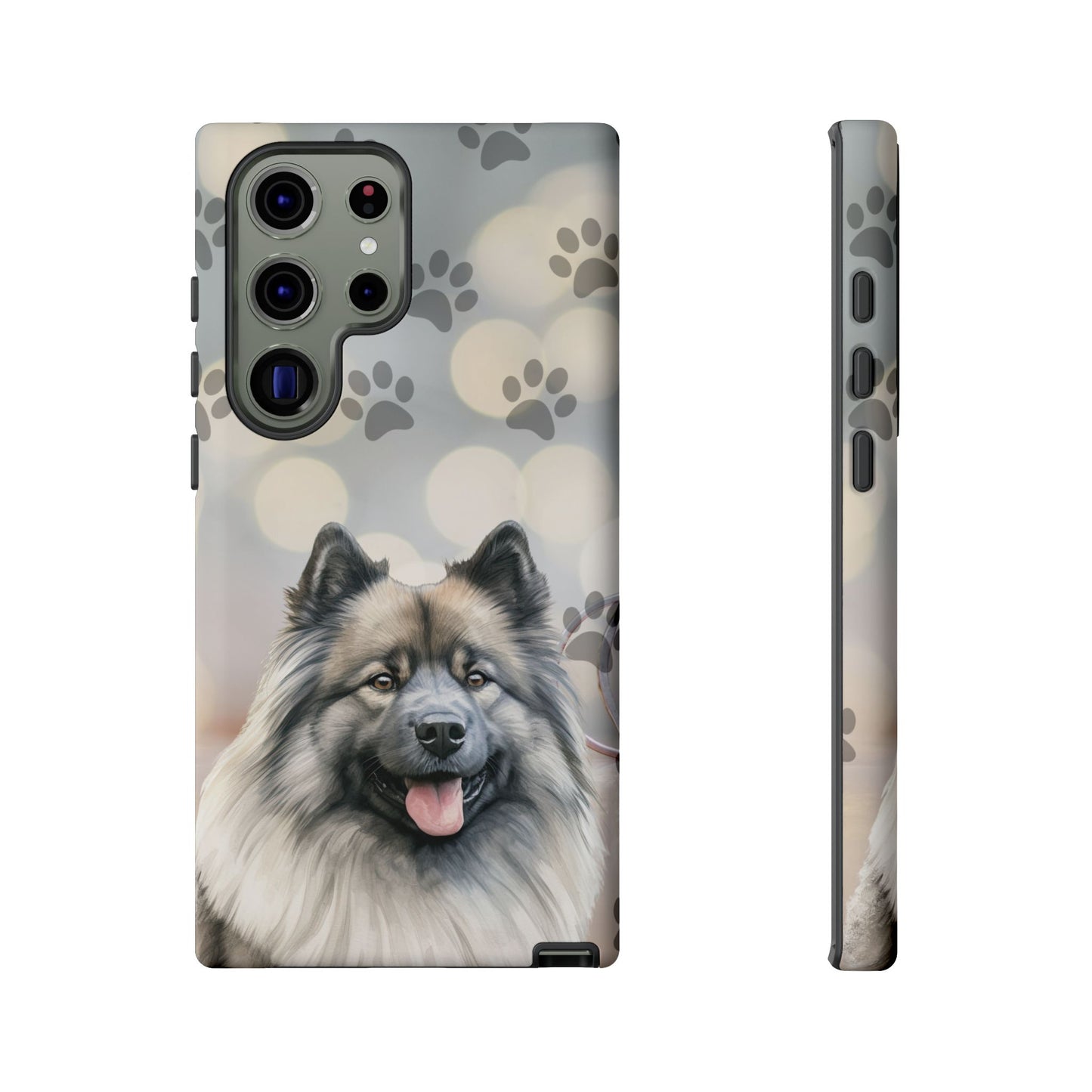 Keeshond Phone Case by Tough Cases ( Apple iPhone, Samsung Galaxy, and Google Pixel)