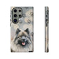 Keeshond Phone Case by Tough Cases ( Apple iPhone, Samsung Galaxy, and Google Pixel)