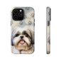 Shih Tzu iPhone 15 Case by Tough Cases (iPhone 15, Pro, Plus and Pro Max)