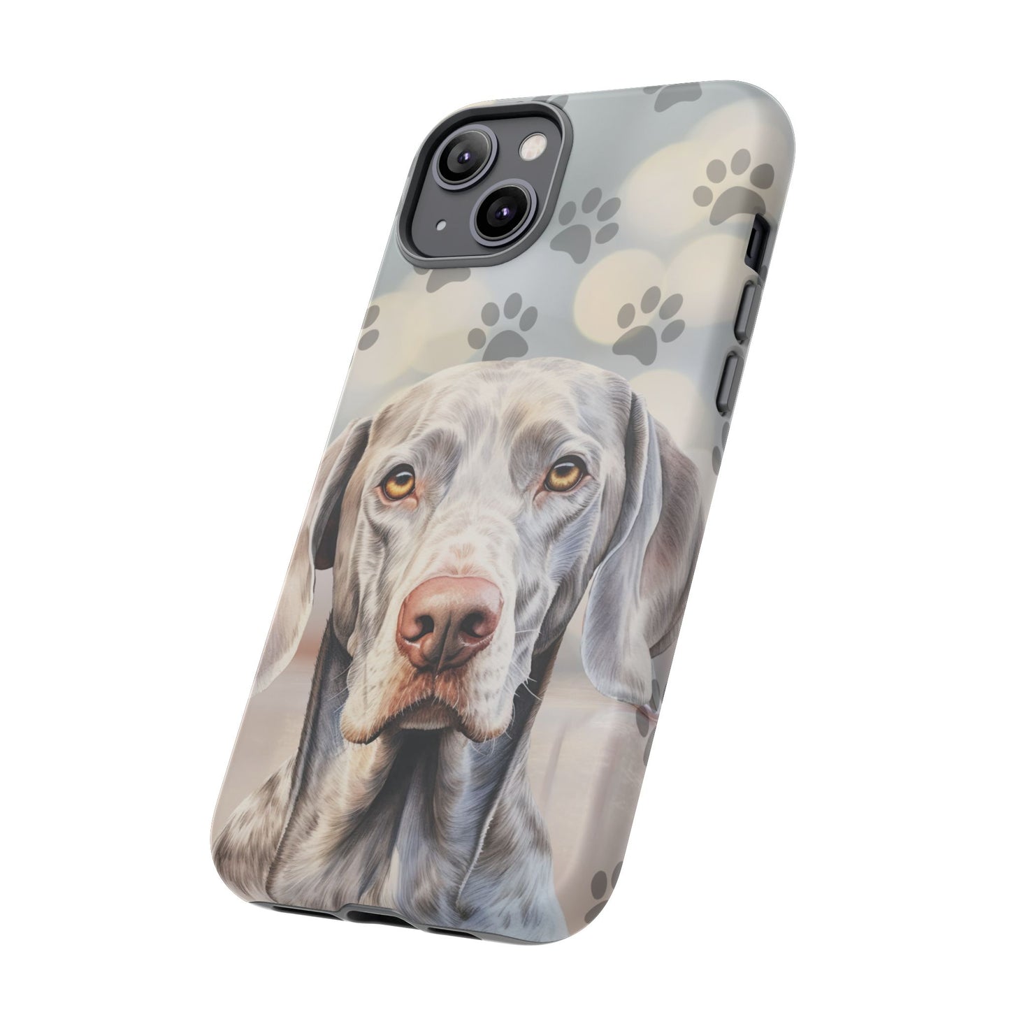 Weimaraner Phone Case by Tough Cases (Apple iPhone, Samsung Galaxy, and Google Pixel)