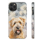 Self-Coated Wheaten Terrier by Tough Cases (Apple iPhone, Samsung Galaxy, and Google Pixel)