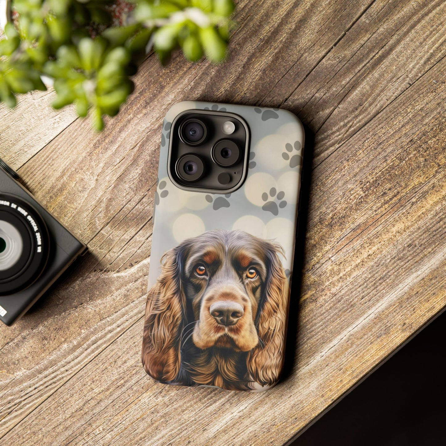 English Cocker Spaniel Phone Case by Tough Cases (Apple iPhone, Samsung Galaxy, and Google Pixel)