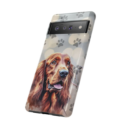 Irish Setter Phone Case by Tough Cases (Apple iPhone, Samsung Galaxy, and Google Pixel)