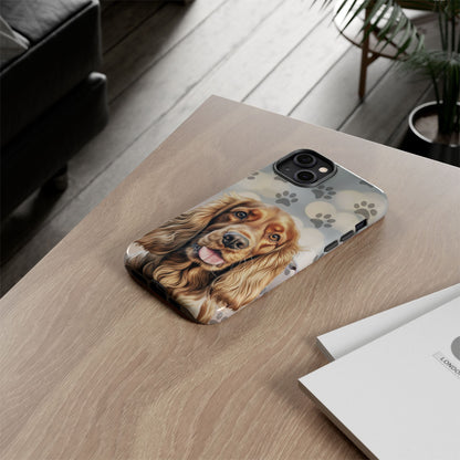 Cocker Spaniel Phone Case by Tough Cases (Apple iPhone, Samsung Galaxy, and Google Pixel)