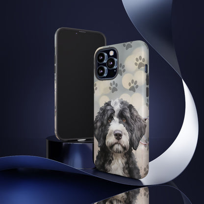 Portuguese Water Dog by Tough Cases (Apple iPhone, Samsung Galaxy, and Google Pixel)