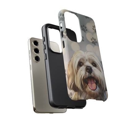 Lhasa Apso Phone Case by Tough Cases (Apple iPhone, Samsung Galaxy, and Google Pixel)