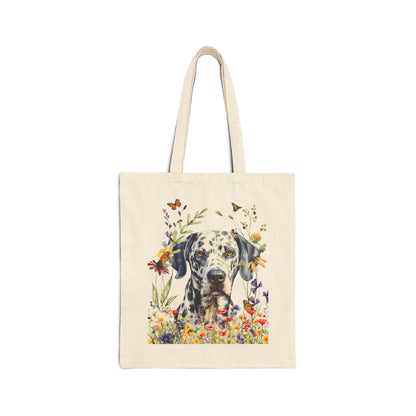 Dalmatian Canvas Tote Bag
