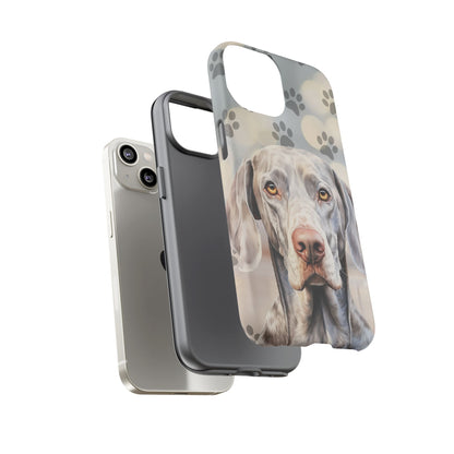 Weimaraner Phone Case by Tough Cases (Apple iPhone, Samsung Galaxy, and Google Pixel)