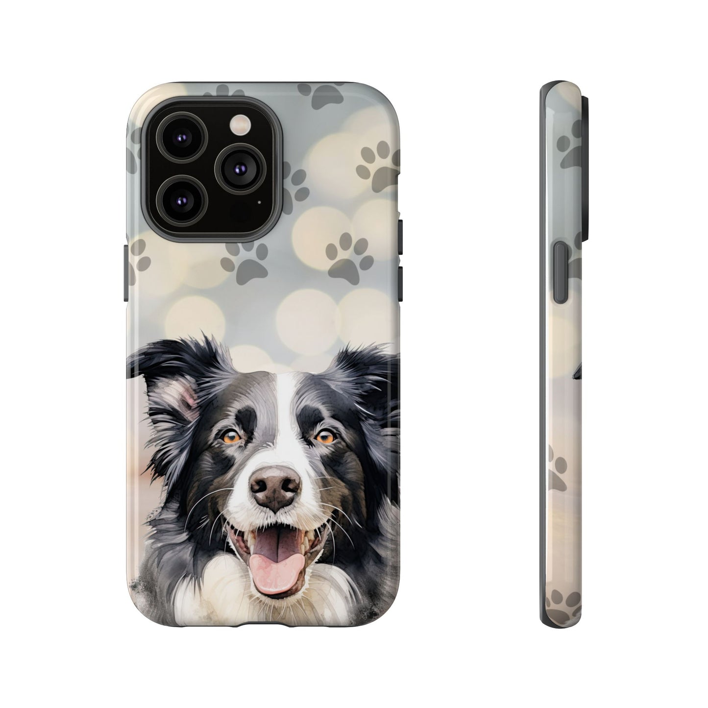 Border Collie Phone Case by Tough Cases (Apple iPhone, Samsung Galaxy, and Google Pixel)