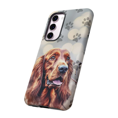 Irish Setter Phone Case by Tough Cases (Apple iPhone, Samsung Galaxy, and Google Pixel)