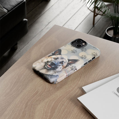 Norwegian Elkhound by Tough Cases (Apple iPhone, Samsung Galaxy, and Google Pixel)