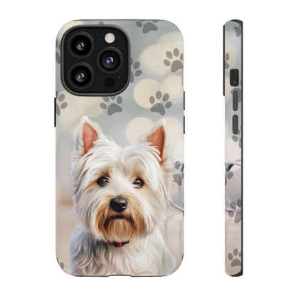 West Highland White Terrier by Tough Cases (Apple iPhone, Samsung Galaxy, and Google Pixel)