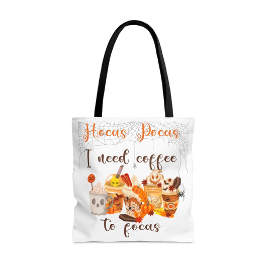 Halloween Coffee Tote Bag